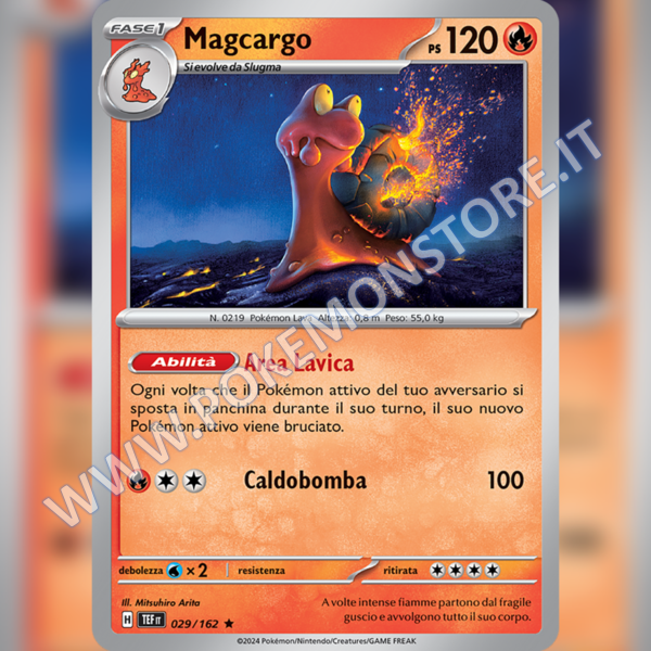 029/162 Magcargo Holo | Cronoforze