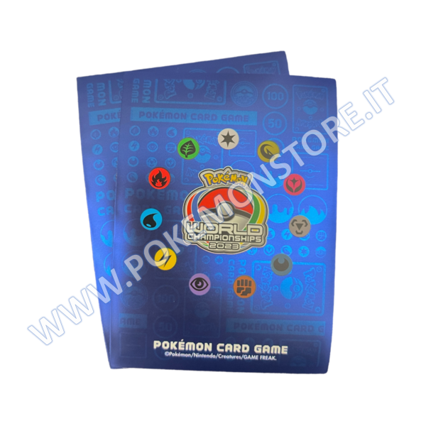 ★ Proteggi Carte Mondiali Pokémon 2023 | pacchetto da 65 bustine